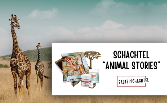 Schachtel "Animal stories" - Bastelschachtel