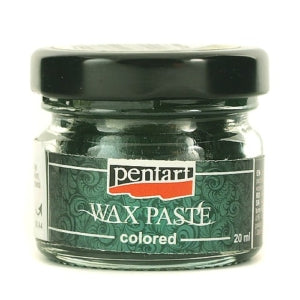 Pentart Wachspaste colored 20ml - grün