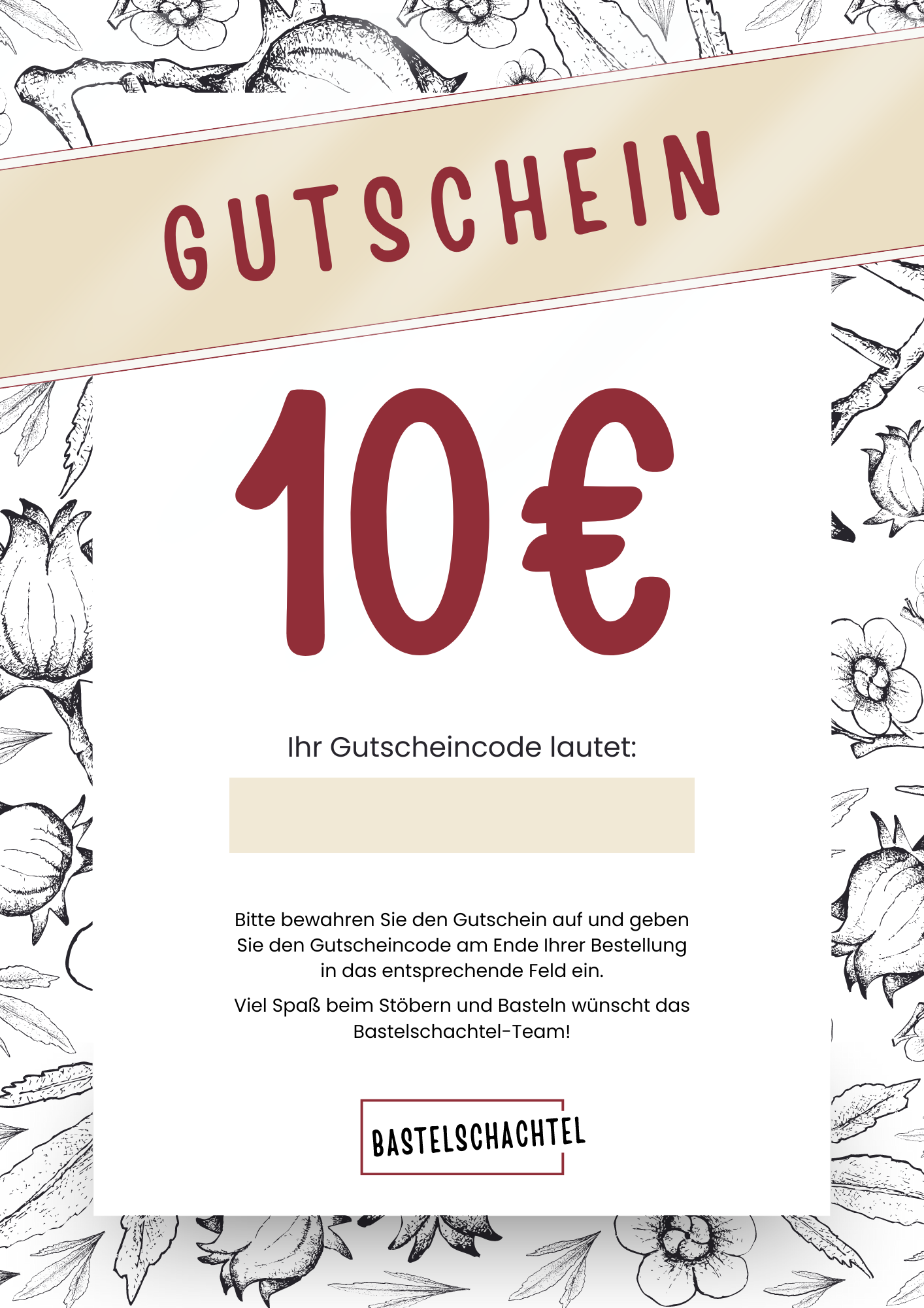 Gutschein 10 Euro