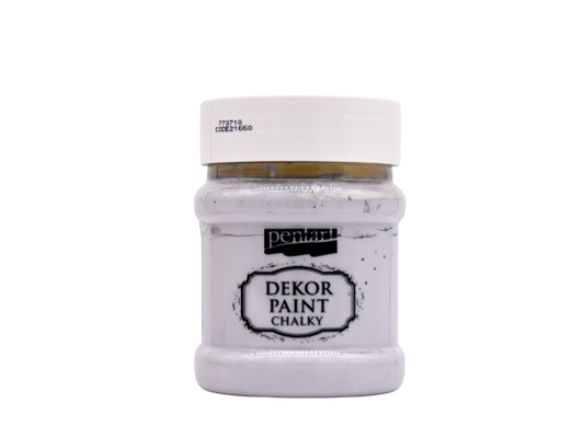 Pentart Dekor Paint Chalky matt 230ml - taubengrau