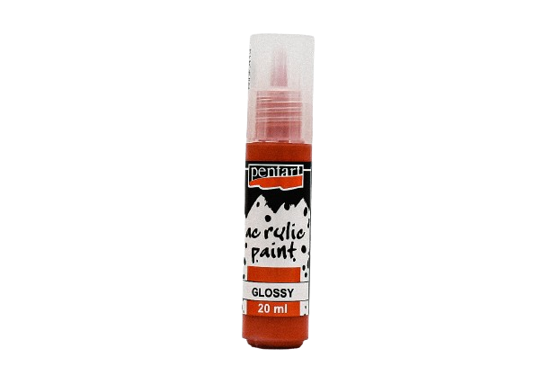 Pentart Acrylfarbenliner glänzend 20ml - rot