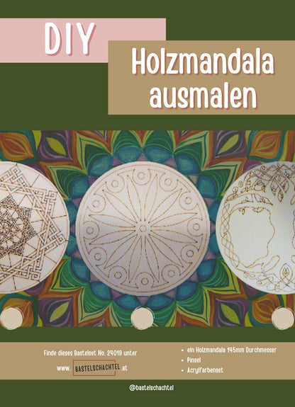 Bastelset Holzmandala