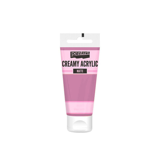 Pentart Creamy Acrylic matt 60ml - rosa