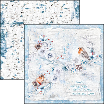 Scrapbook Papierblock 12"x12" - Winter Journey