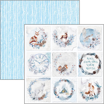 Scrapbook Papierblock 12"x12" - Winter Journey