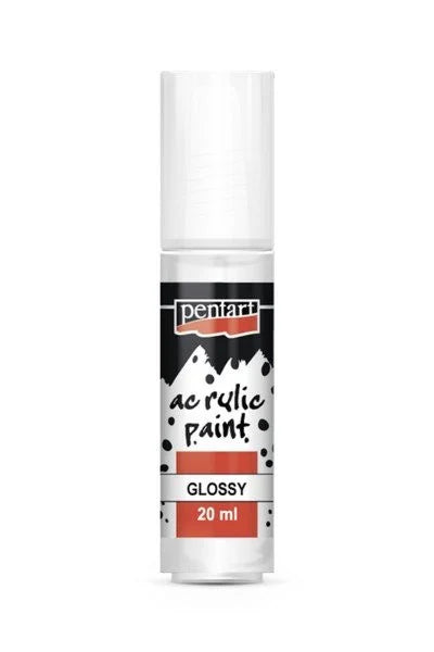 Pentart Acrylfarbenliner glänzend 20ml - weiß