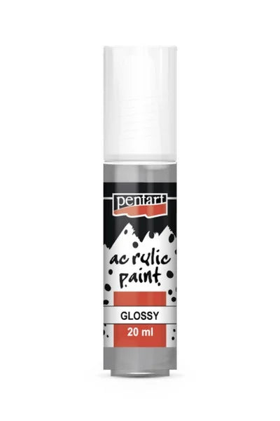 Pentart Acrylfarbenliner glänzend 20ml - grau