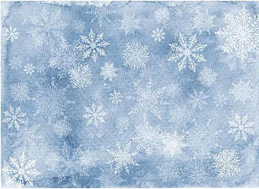 Reispapier A3 - Snowflakes 1. - Bastelschachtel - Reispapier A3 - Snowflakes 1.