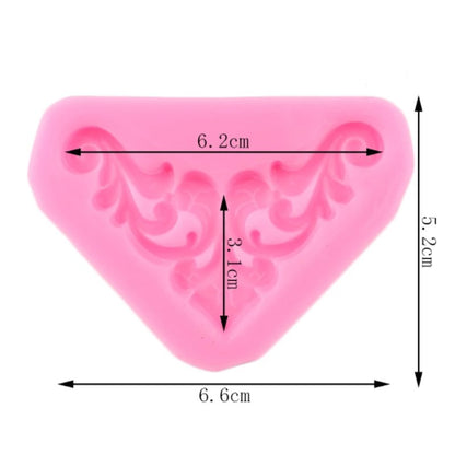 Silikonform - Baroque corner - Bastelschachtel - Silikonform - Baroque corner