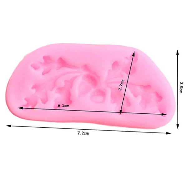 Silikonform - Eichenblätter - Bastelschachtel - Silikonform - Eichenblätter