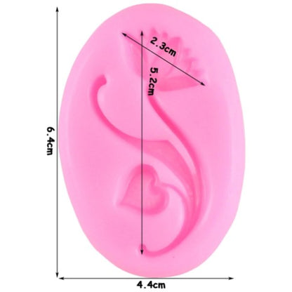 Silikonform - Lotos - Bastelschachtel - Silikonform - Lotos